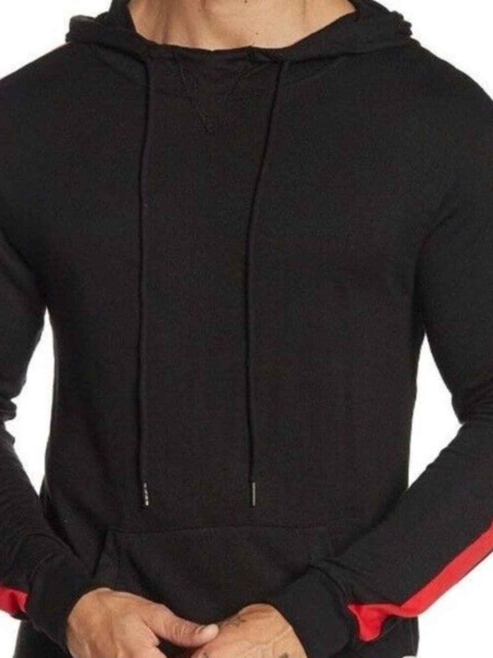 Kinetix Black Drawstring Hoodie